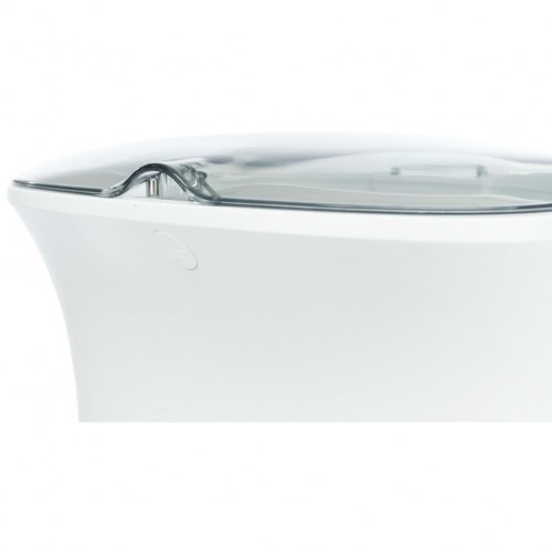 Dispensador automático de ração para animais de estimação, branco