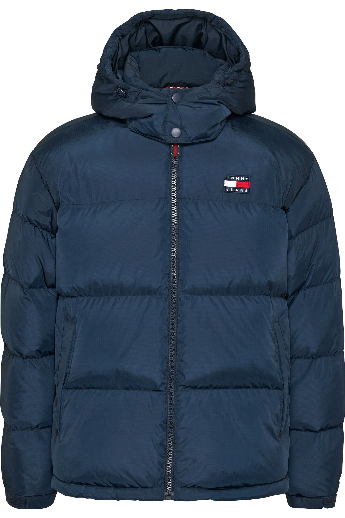 Jaqueta masculina Alaska Tommy Jeans com enchimento de plumas.