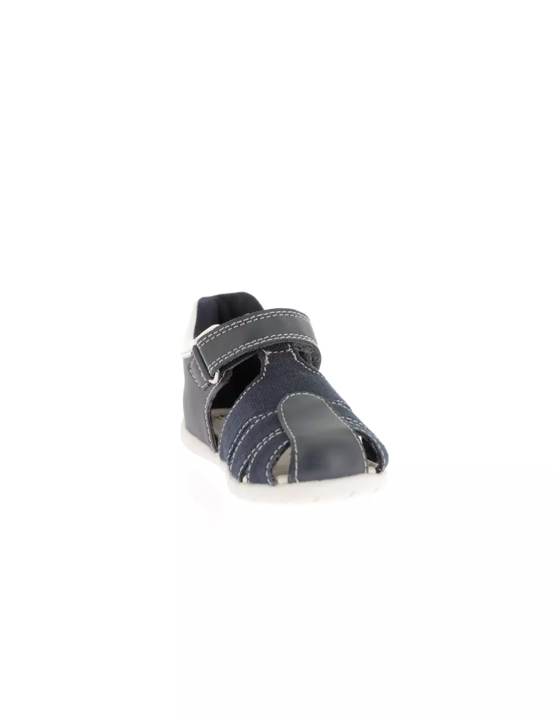 GEOX ELTHAN - Chaussures & Accessoires GarÃ§on BLEUMARINE/BLANC