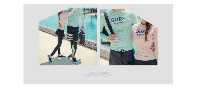 Sabbia - Matching rashguard met lange mouwen en print voor koppels
