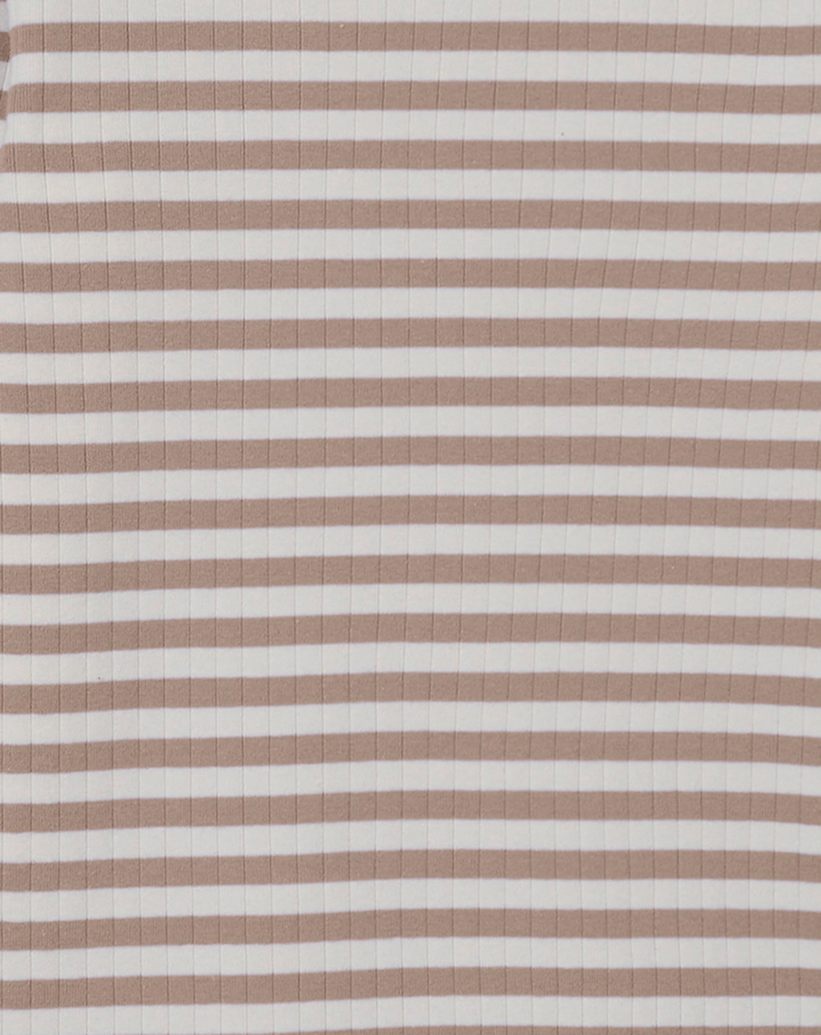 Langarmshirt NKFSURAJA STRIPES in braun/weiß