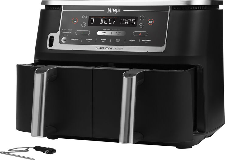 Ninja Airfryer MAX Dual Zone 2470W 9. 5 L   TEMP
