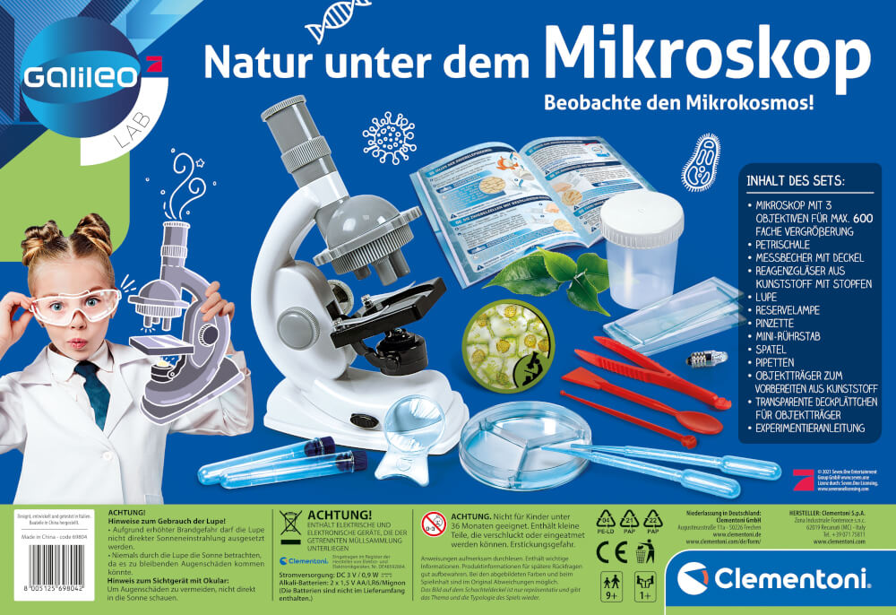 Clementoni Galileo - Natur unter dem Mikroskop
