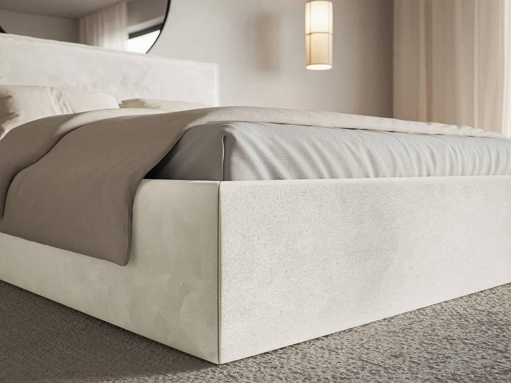 NADUVI Collection Bedframe Esmay velvet 180 x 200 cm