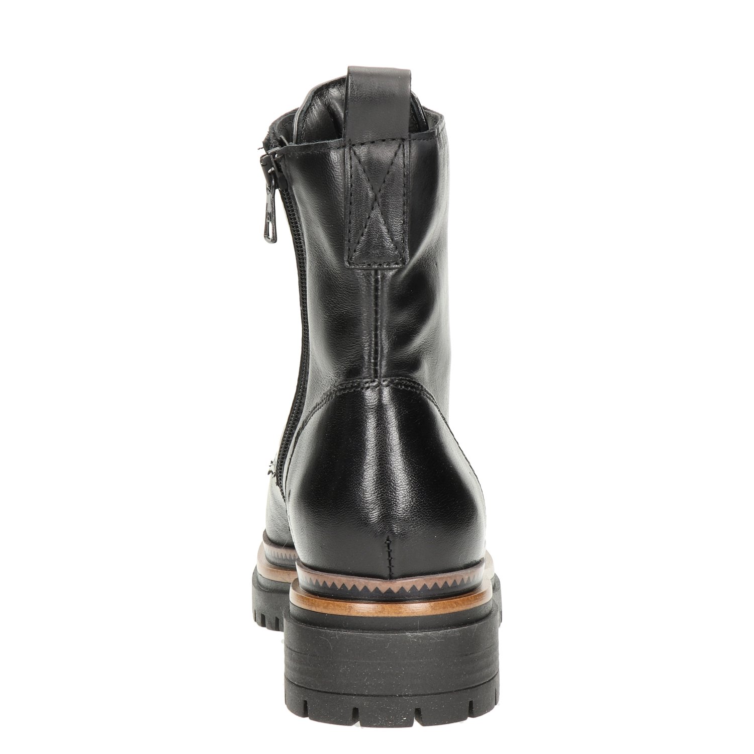 dames veterboot Nelson Zwart