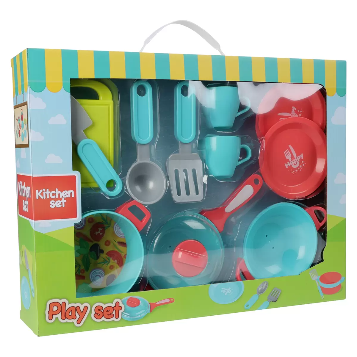 Spielset Küche Cindy Bunt