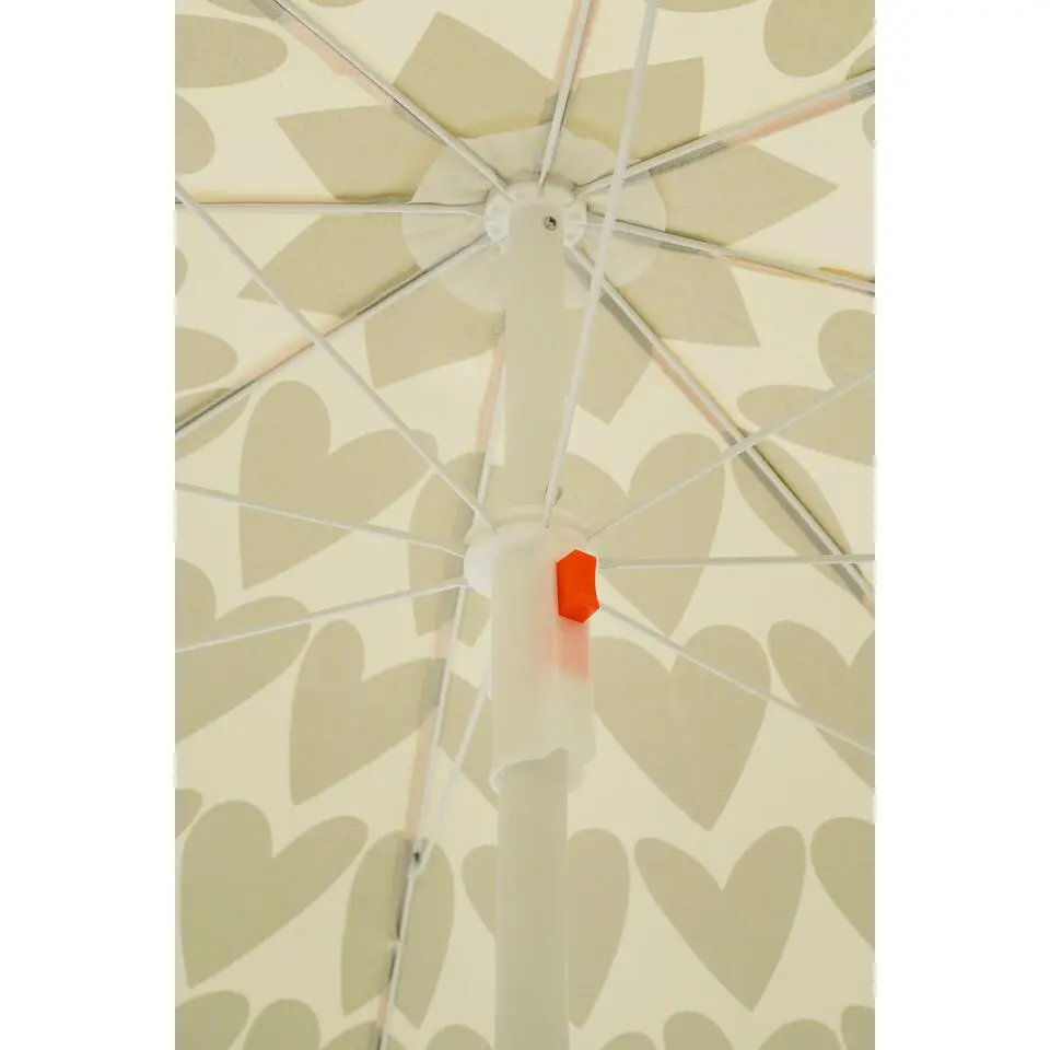 Mica Decorations Strandparasol - H180 x Ø160 cm - Bruin