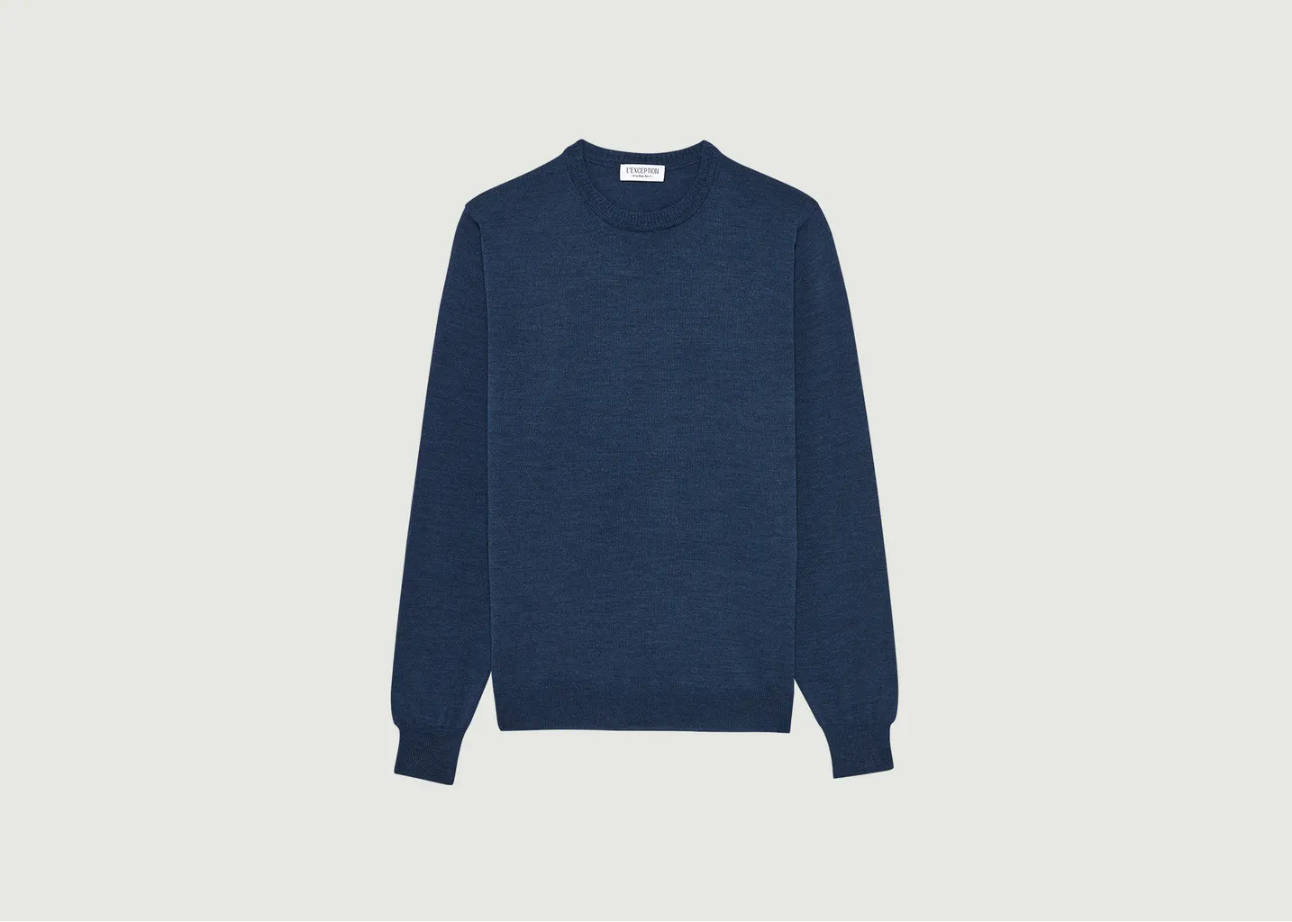 Pull col rond en laine mérinos L'Exception Paris