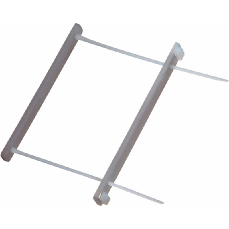 Relieur d'archives Leitz 6 cm plastique, incolore  - Boîte de 50