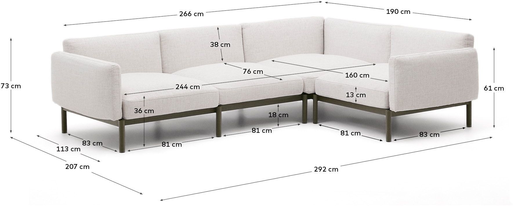 Kave Home   Sorells Loungeset