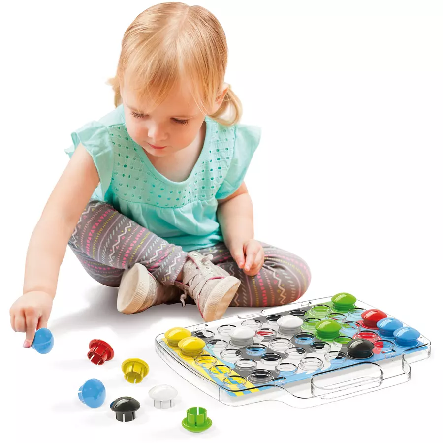 Quercetti Stiftemosaik FantaColor Junior (49 Teile)