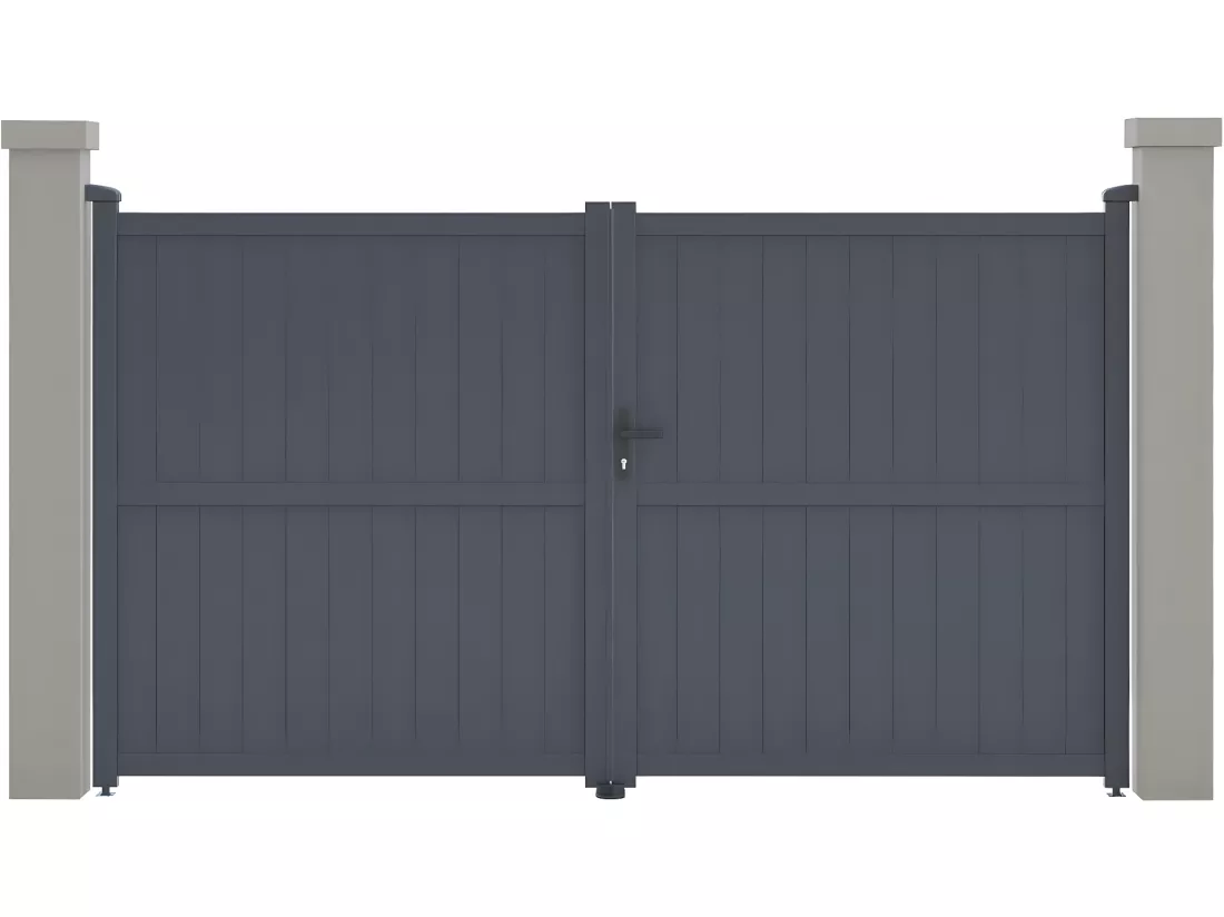 Portail aluminium 