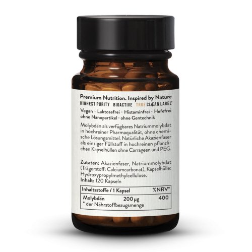 Sunday Natural Products  Molybdän 200µgNatriummolybdat