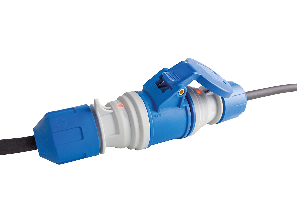 Schwabe CEE stekker met powerlight
