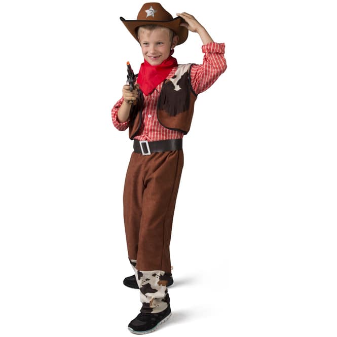 Cowboyhut - braun - für Kinder
