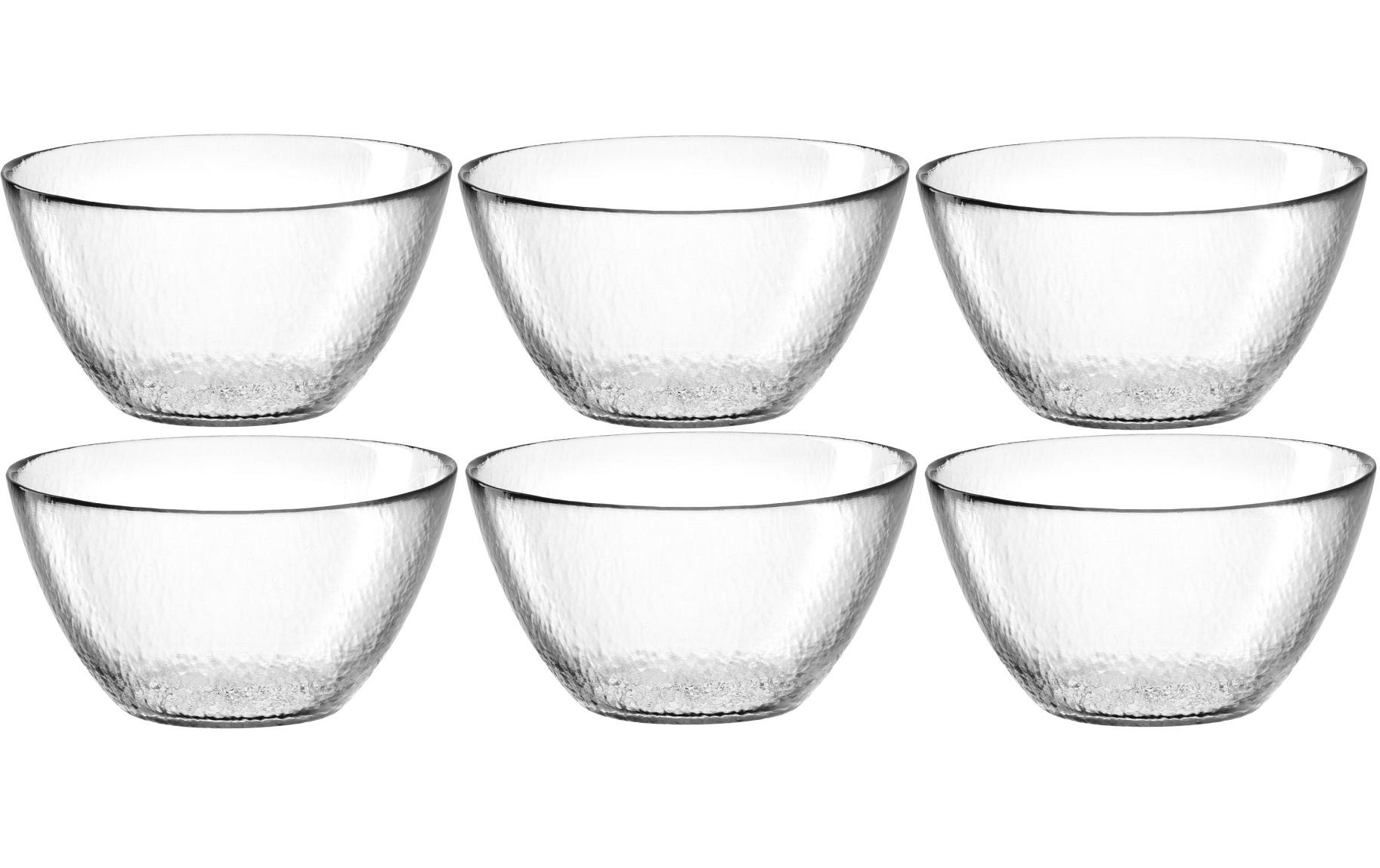 Schale Attivo 6 Stück, TransparentSchalen Set