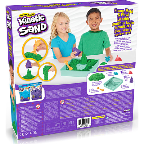 Spin Master Kinetic Sand sandkassesæt – flere varianter – assorteret