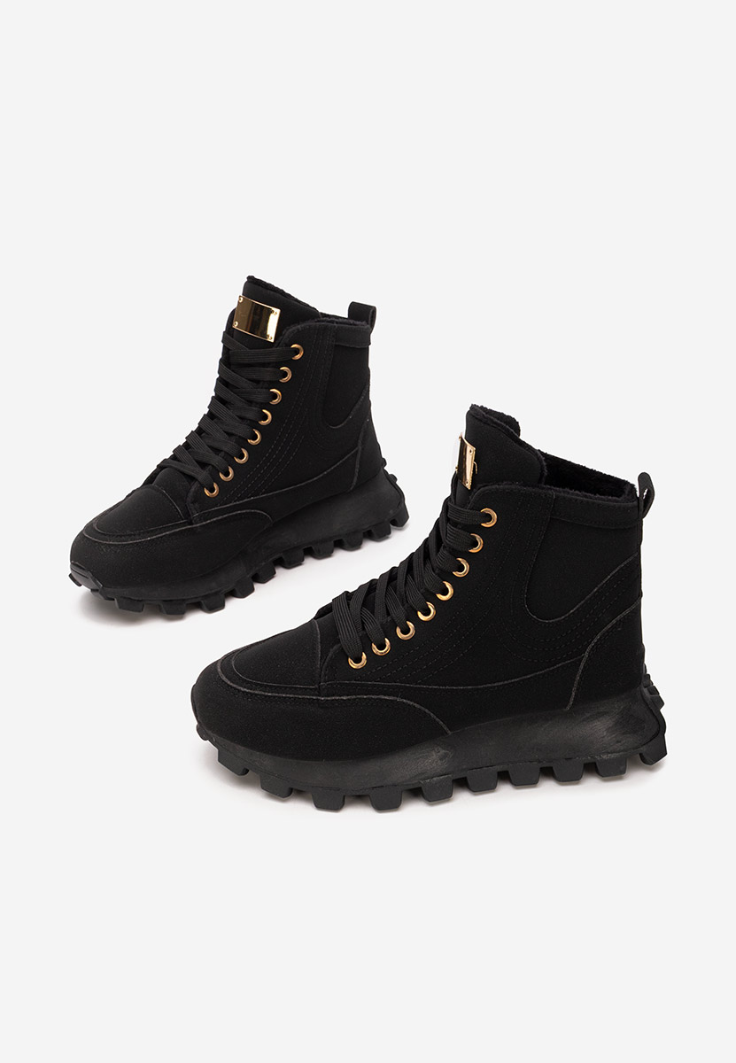 Baskets pour femme noirs Dorineia