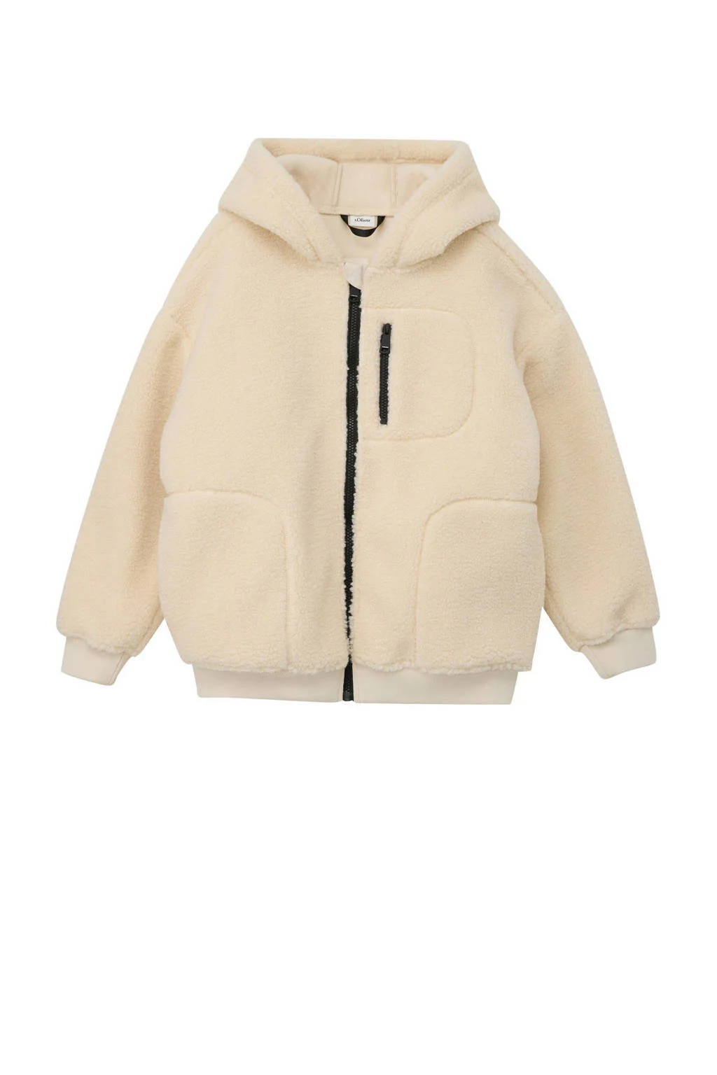s.Oliver teddy jas herfst ecru