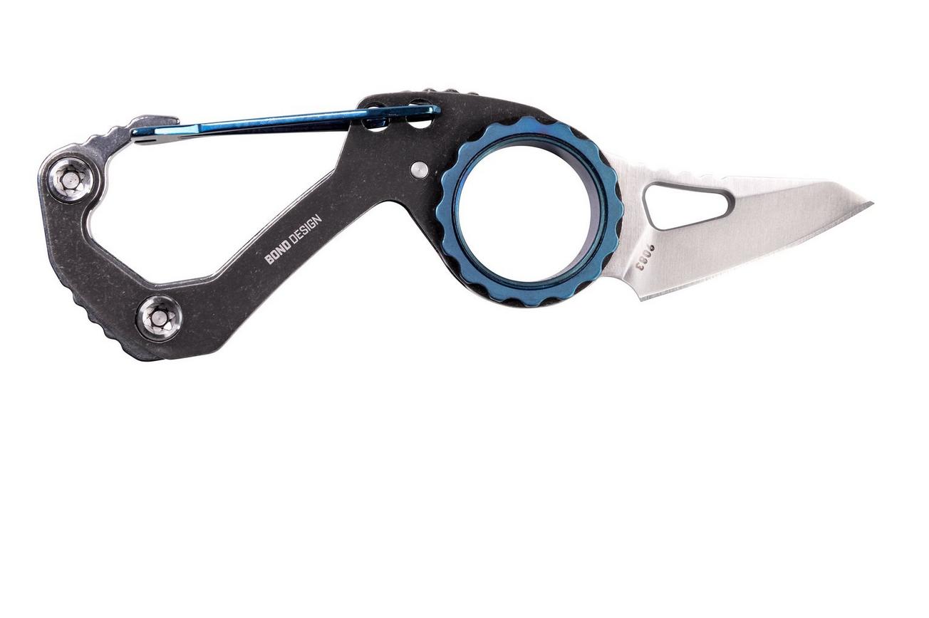 CRKT Compano, Carabiner Sheepsfoot zakmes, Mike Bond design
