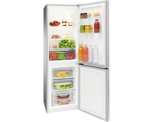 Amica KGCL 384 155 E koel-vriescombinatie, afmetingen (B x H x D): 47,4 x 144 x 49,5 cm, koelgedeelte: 109 l, vriesgedeelte: 48 l