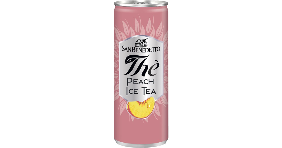 San Benedetto Pfirsich Eistee 0,33 Liter Dose (Einweg)