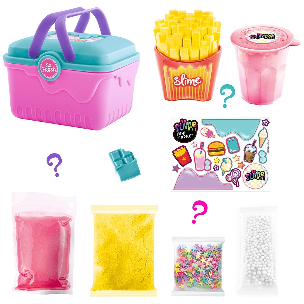 So Slime DIY Mini-Marktkoffer-Sortiment