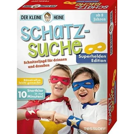 Tessloff Spiel Der kleine Heine - Superhelden Edition: Schnitzeljagd