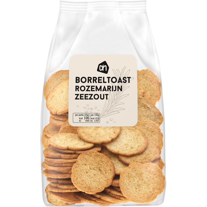 AH Borreltoast rozemarijn zeezout
