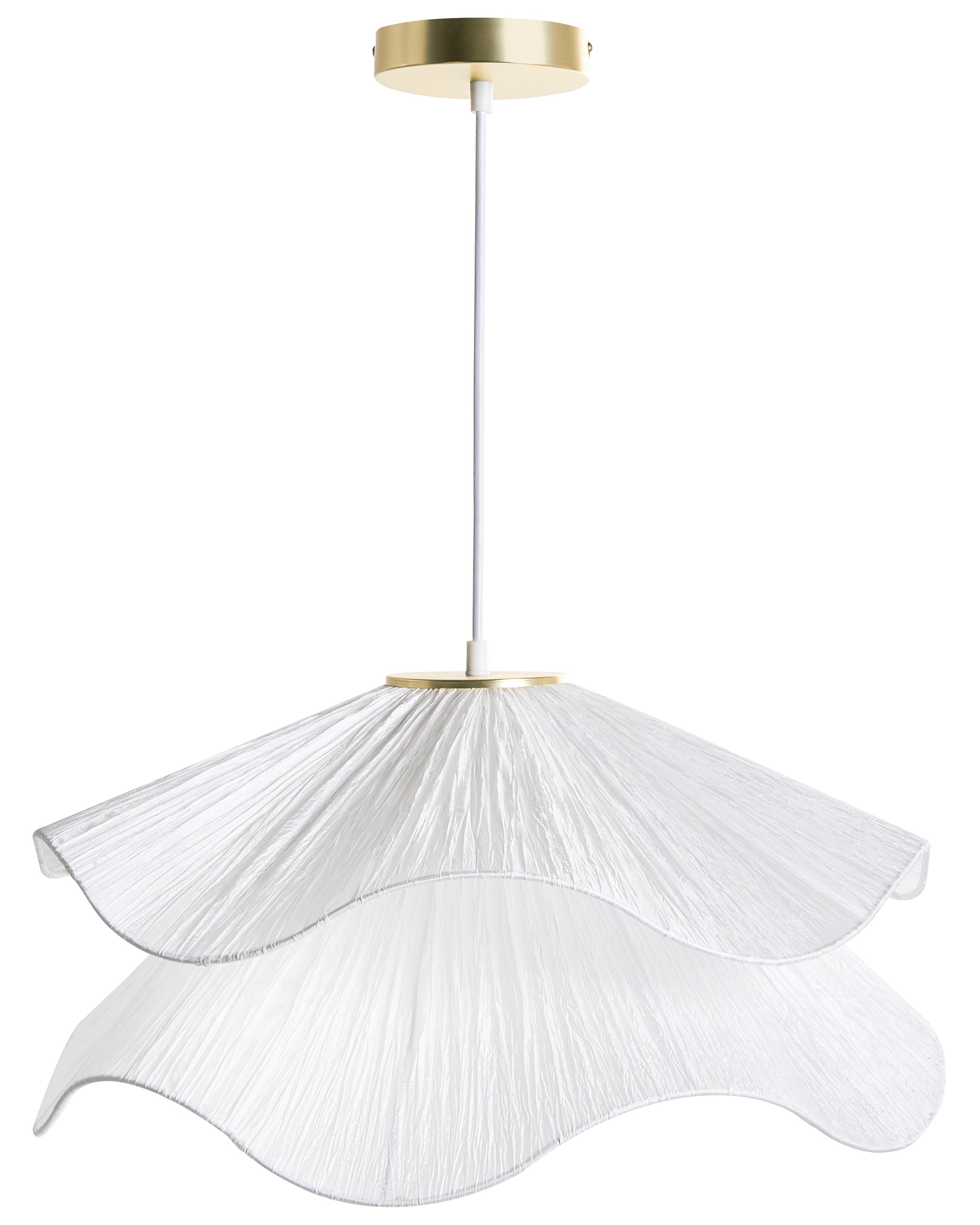 Hanglamp PUNGWE Stof Wit