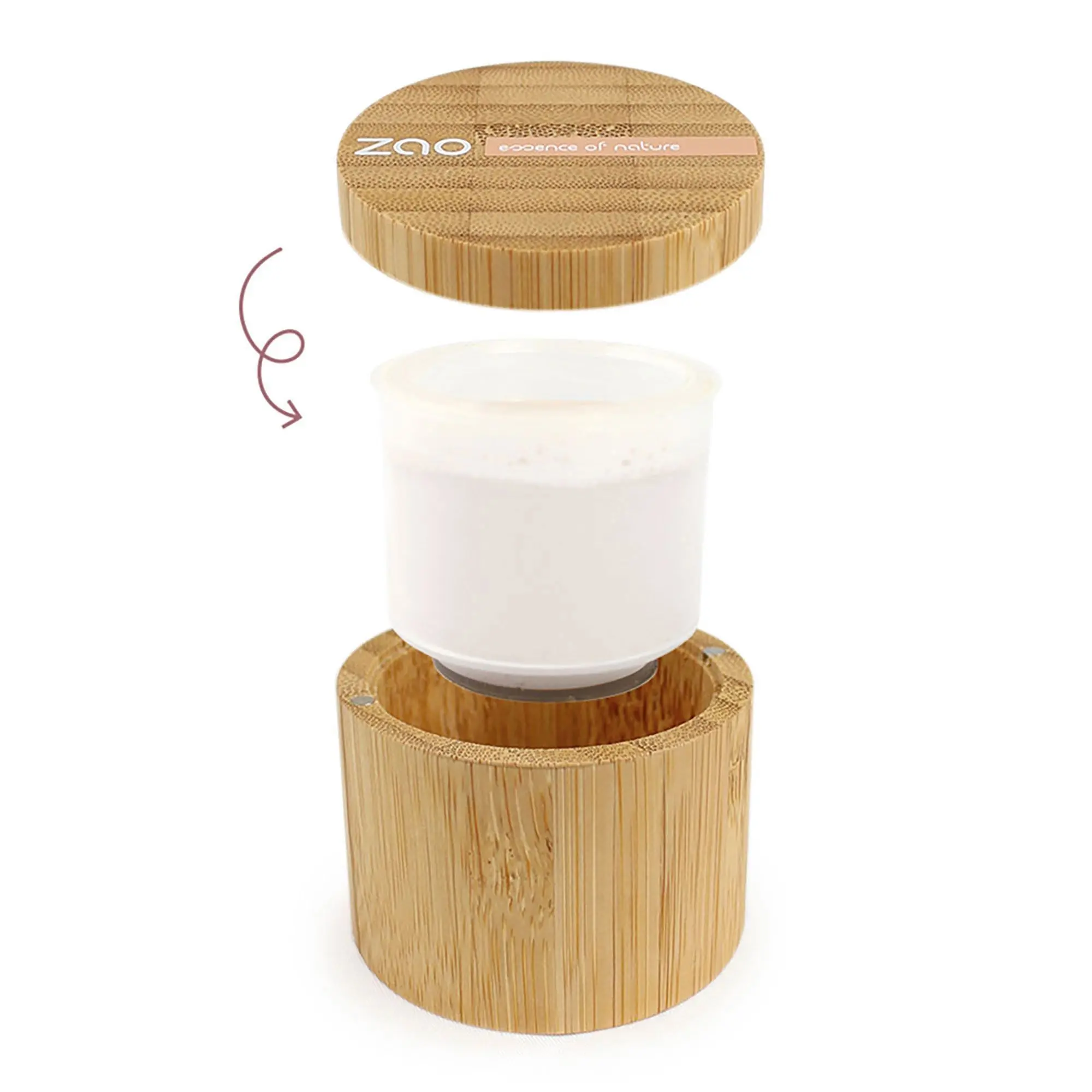 Zao Makeup - Mineral Silk Bio, vegan et rechargeable- Fond de Teint