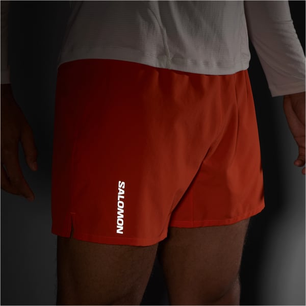 Short trail SALOMON CROSS 5'' SHORTS M CHERRY TOMATO