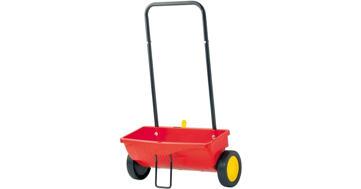 WOLF-GartenWE 330 Universele Strooiwagen strooiapparatuur  (Rood/geel)