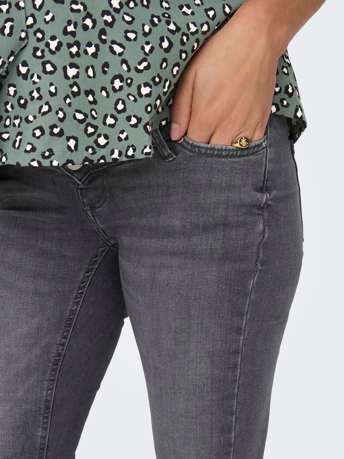 OLMBLUSH Ausgestellt Jeans Grey Denim