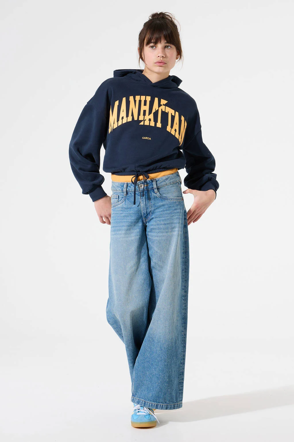 Garcia sweater donkerblauw