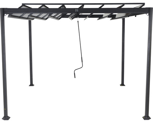Florence Paviljoen 300x300 cm antraciet