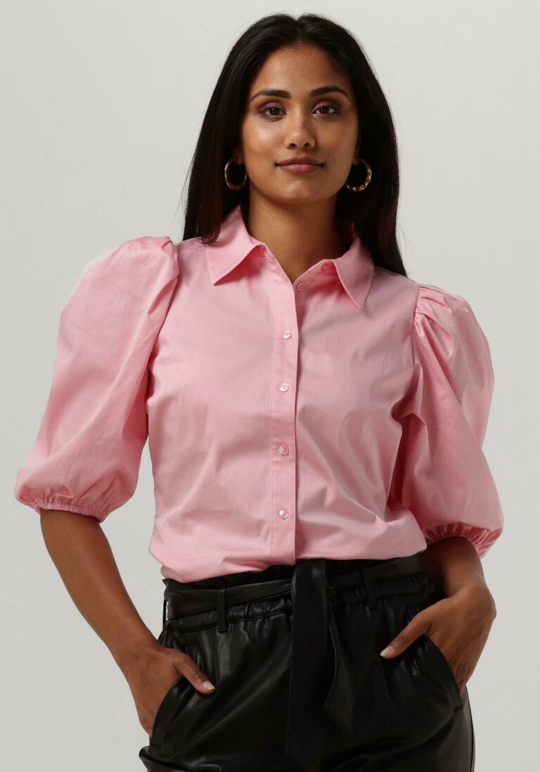 NOTES DU NORD roze notes du nord blouse kira short sleeve shirt