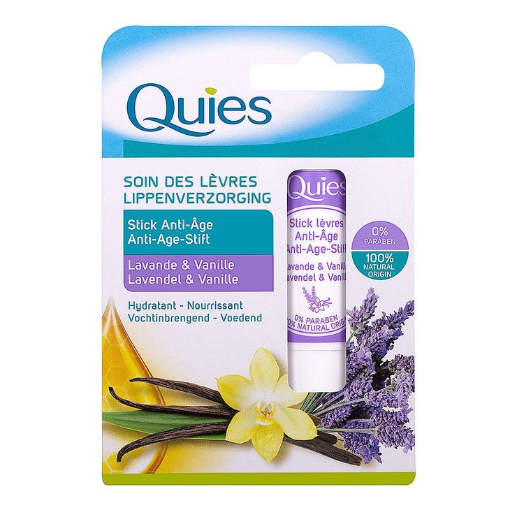 Stick anti-âge soin des lèvres lavande & vanille 4,5g