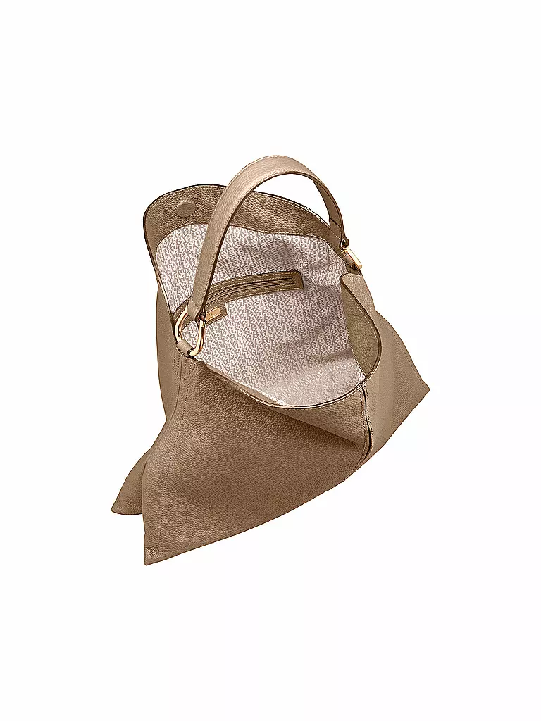 AIGNER Ledertasche - Hobo SAVANNAH Large beige