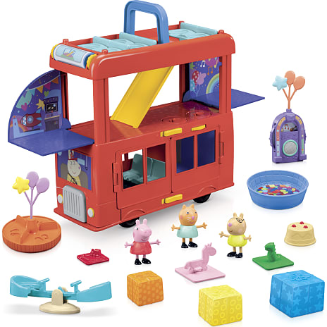 Peppa pig 2-in-1 party bus