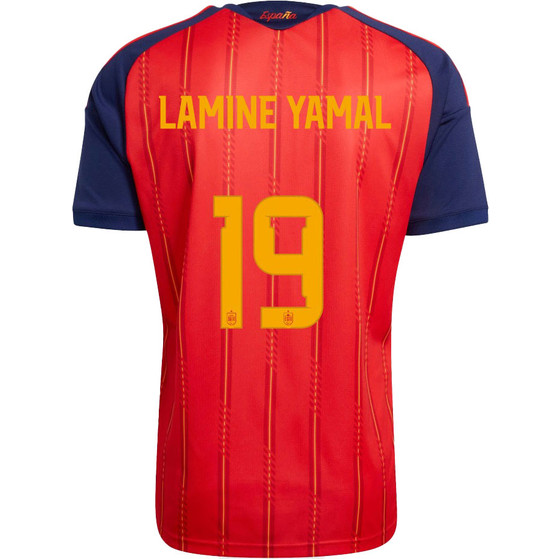 adidas Spanje Thuis Shirt Lamine Yamal 19 WK 2026