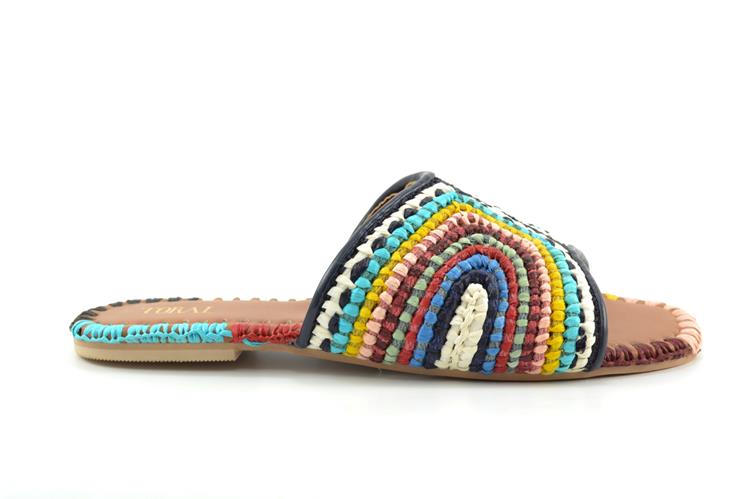 Toral TL-Betty raffia multicolour