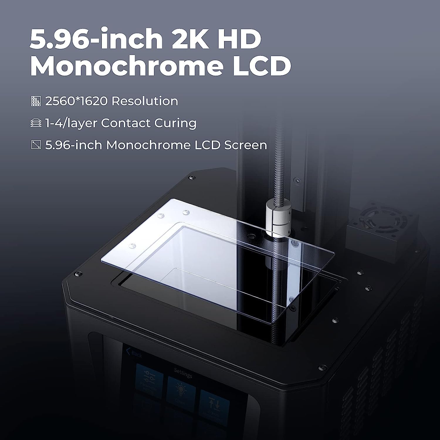 Imprimante 3D résine Creality Halot One - 127 x 80 x 160 mm (CL-60)