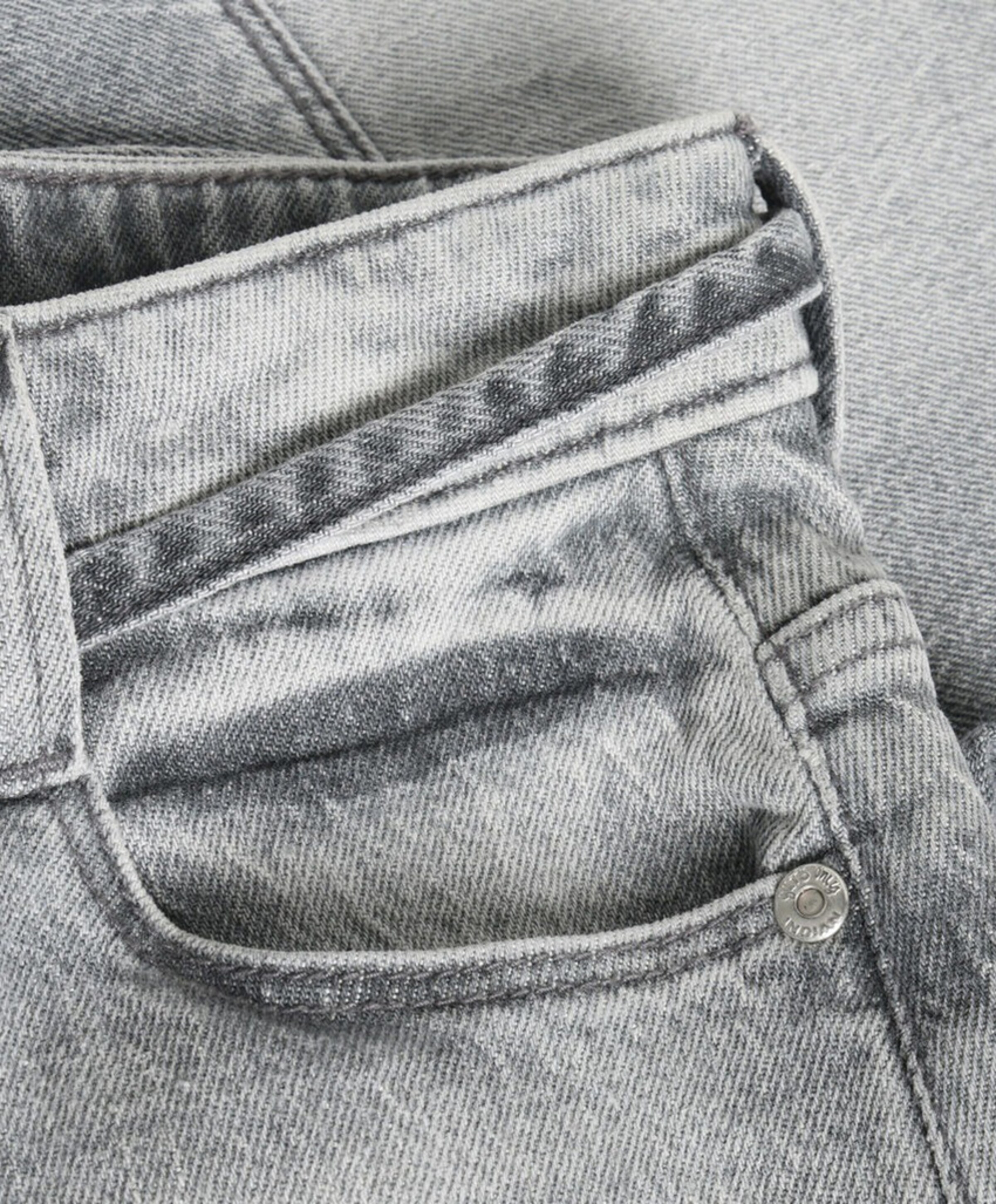 Indian Blue Jeans Jorts Demim meisjes korte broek grijs