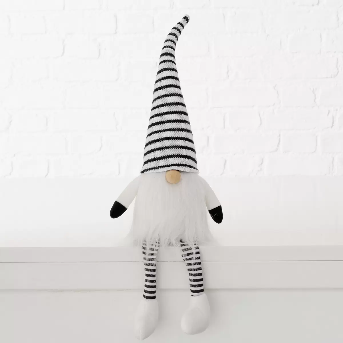 Kantenhocker Wichtel Impa schwarz,weiss