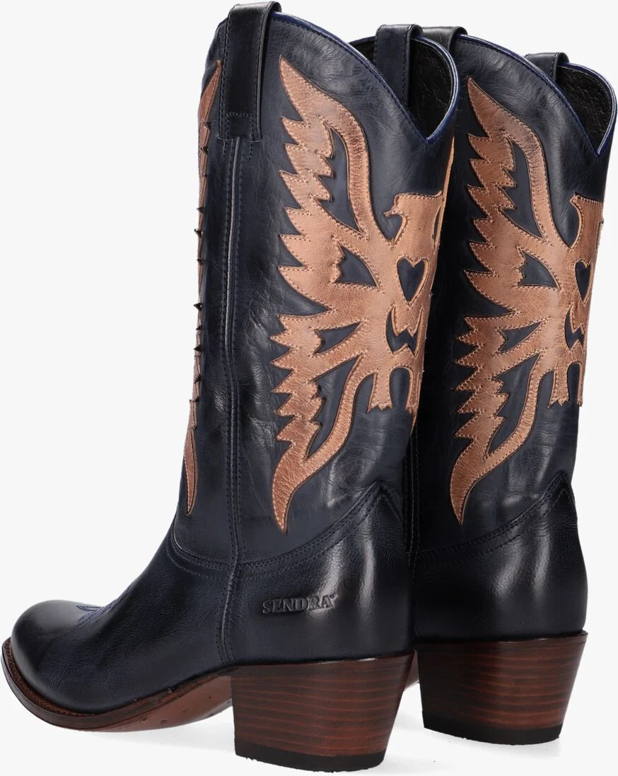 SENDRA blauwe sendra cowboylaarzen 12763