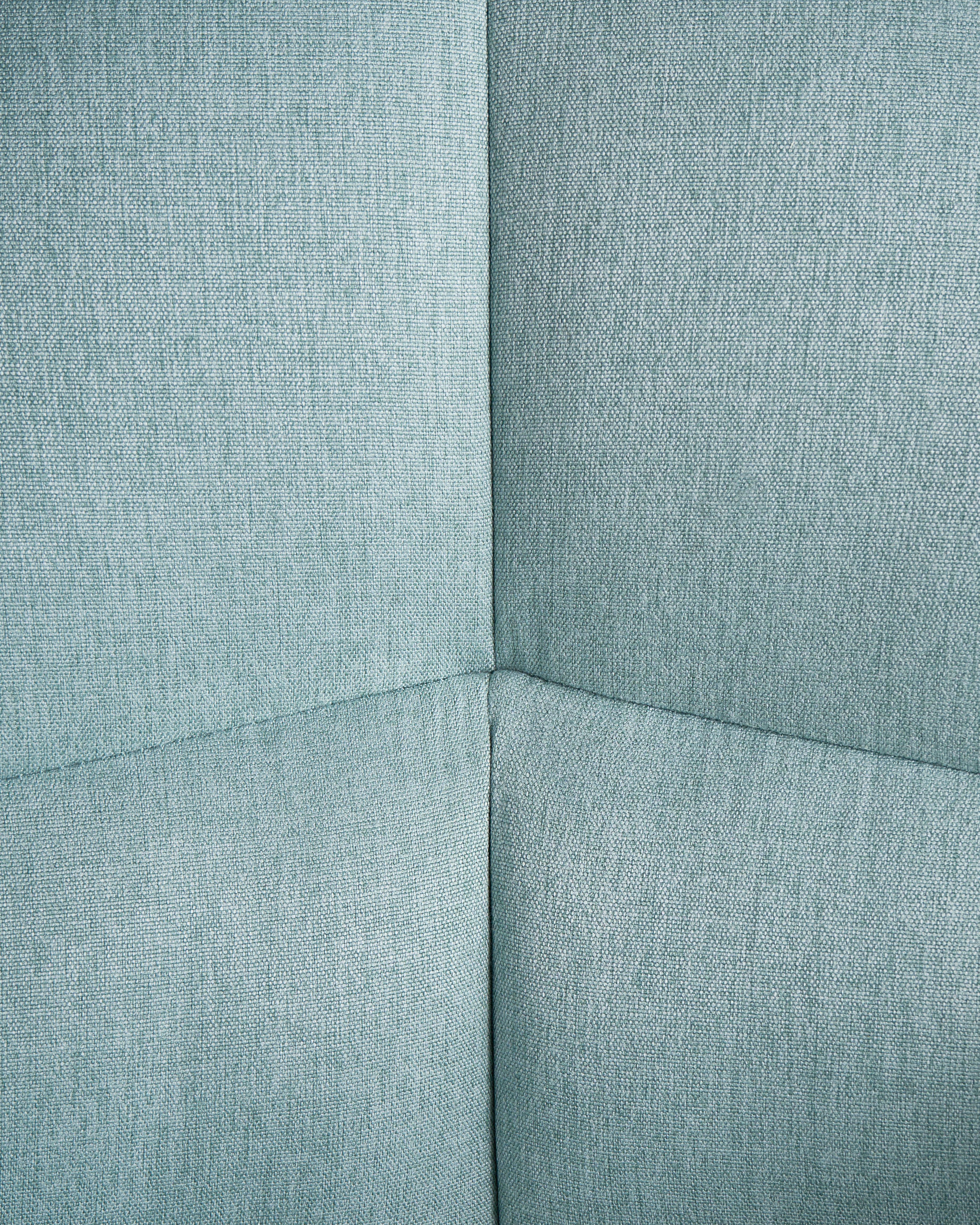 Set van 2 eetkamerstoelen TIRANO Kunstlinnen Lichtblauw