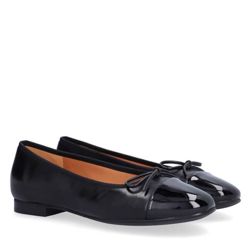 Billi Bi A6021 Ballerinasko, Black Patent/Black Nappa, 36