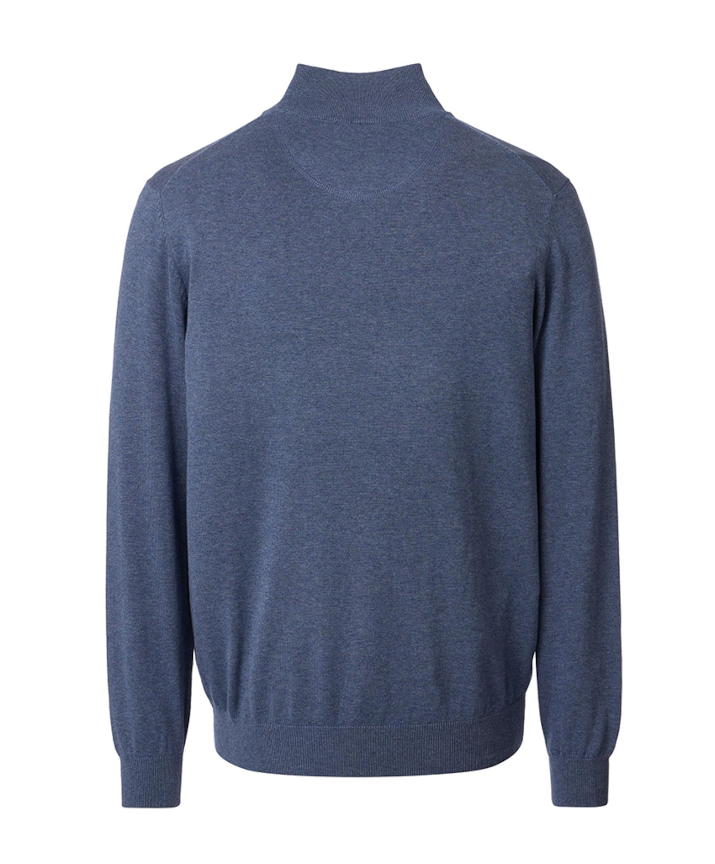 CASAMODA Trui met rits blauw