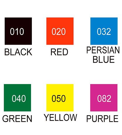 Zig Tuschen - Clean Color Pen - 6 st.